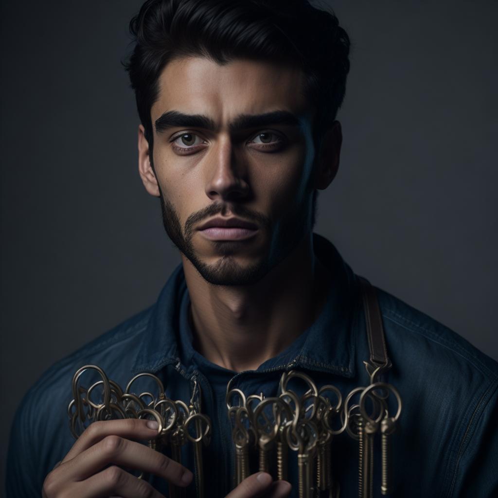 guy with keys