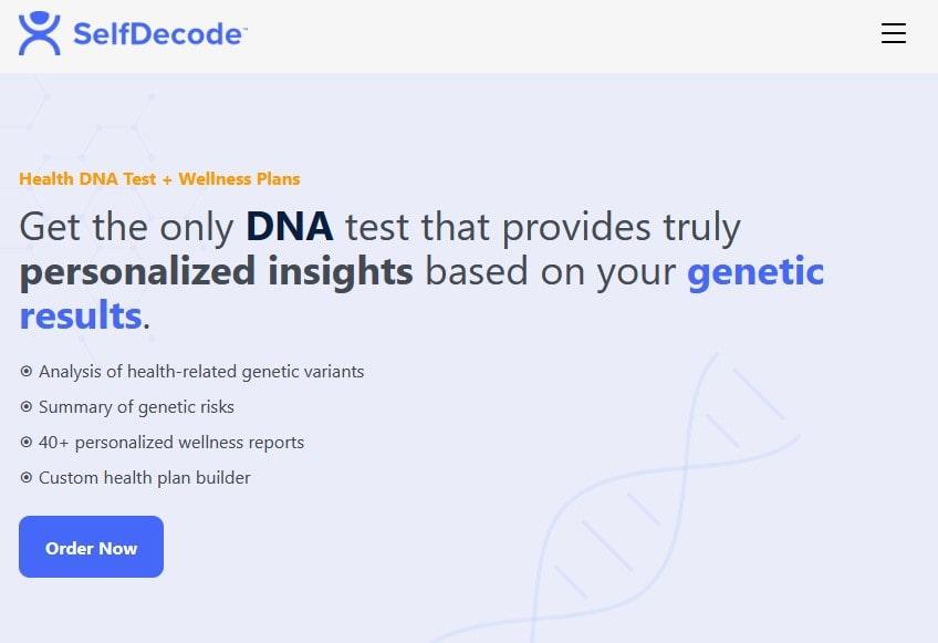 Self decode landing page cover image