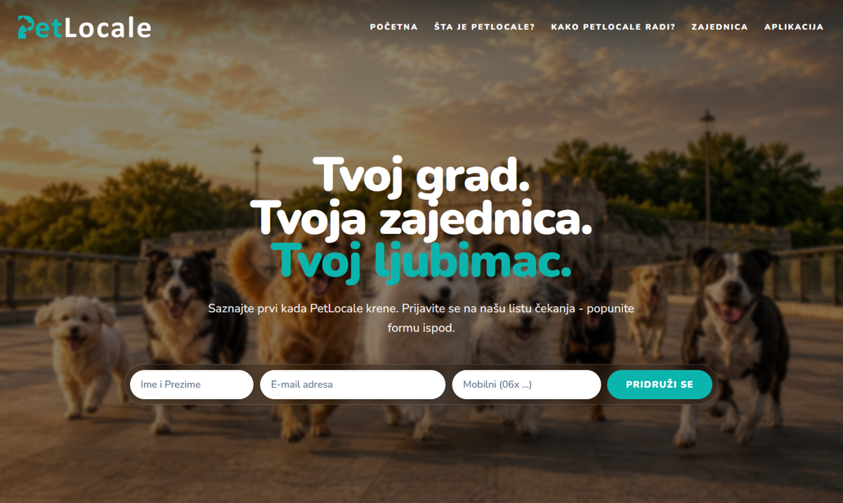 Petlocale - Pet social network cover image